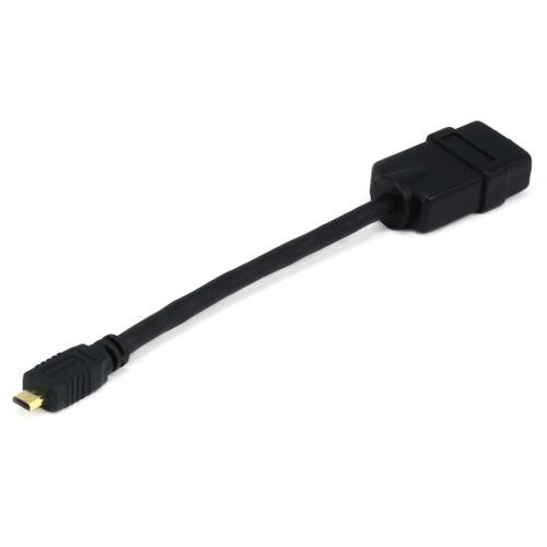 Monoprice  câble HDMI 0,15 m HDMI Type A (Standard) HDMI Type D (Micro) Noir - 7603