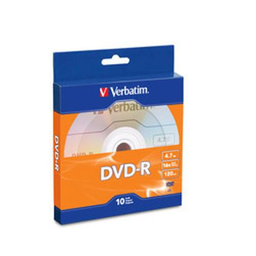Verbatim  DVD vierge 4,7 Go DVD-R 10 pièce(s) - 97957
