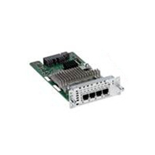 Cisco  pièce de rechange d’équipements réseau Module de réseau vocal - NIM-4E/M=