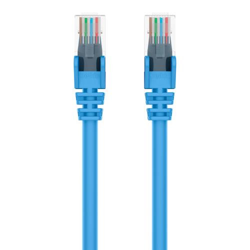 Belkin  câble de réseau Bleu 10 m Cat5e U/UTP (UTP) - A3L791BT10MBLUS