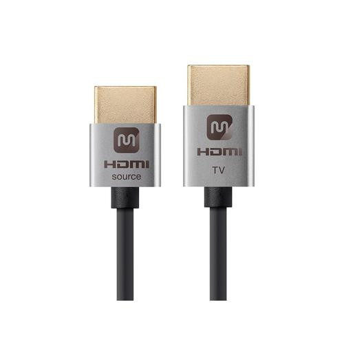 Monoprice  câble HDMI 1,82 m HDMI Type A (Standard) Argent - 13591