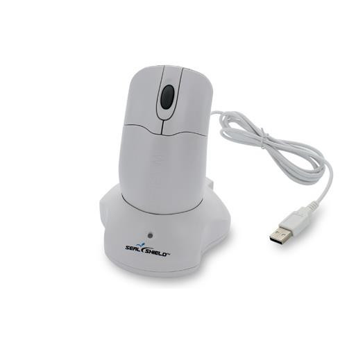Seal Shield  souris Médical Ambidextre RF sans fil IR LED 1000 DPI - STWM042WE