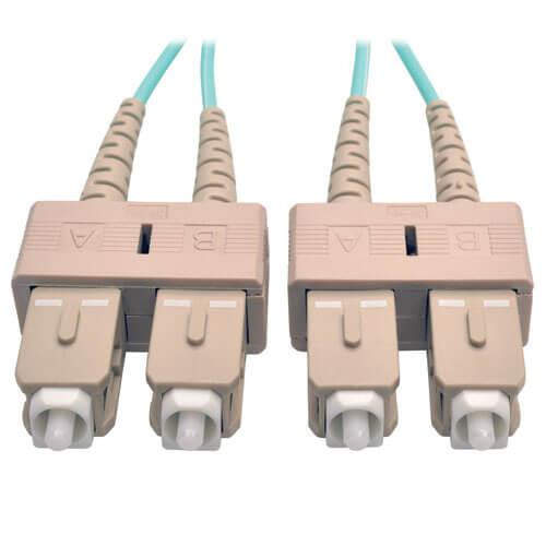 Tripp Lite  câble InfiniBand et à fibres optiques 2x SC Beige, Turquoise - N806-15M
