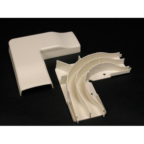 WIREMOLD  accessoire pour chemins de câbles Goulotte plate coudée - 2311DFO-WH