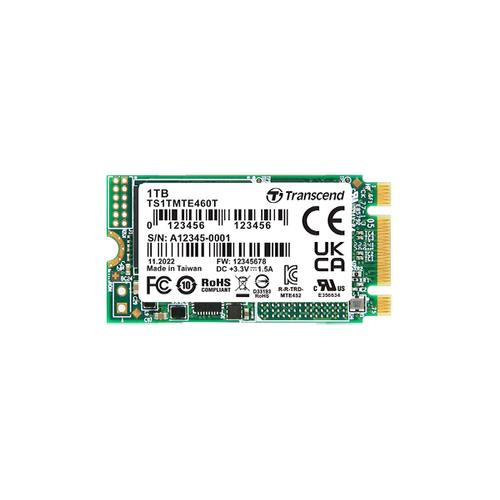 Transcend MTE460T-I 256 Go M.2 PCI Express 3.1 NVMe 3D NAND - TS256GMTE460T-I