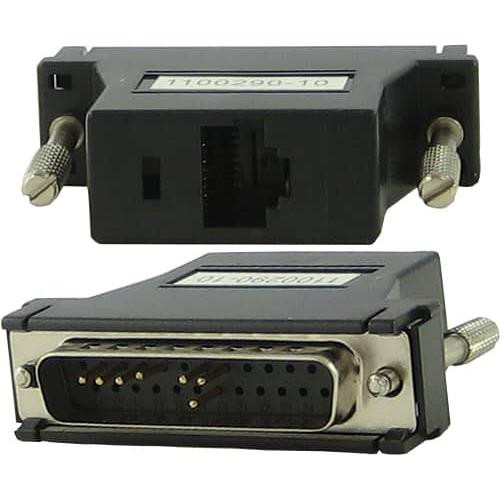 Perle DBA0013C RJ-45 DB-25M Noir, Acier inoxydable - 04031340 Perle DBA0013C RJ-45 DB-25M Noir, Acier inoxydable - 04031340