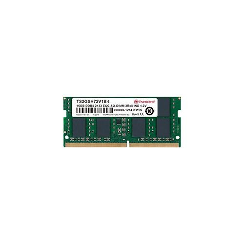 Transcend  module de mémoire 16 Go 1 x 16 Go DDR4 2400 MHz ECC - TS2GSH72V4B-I