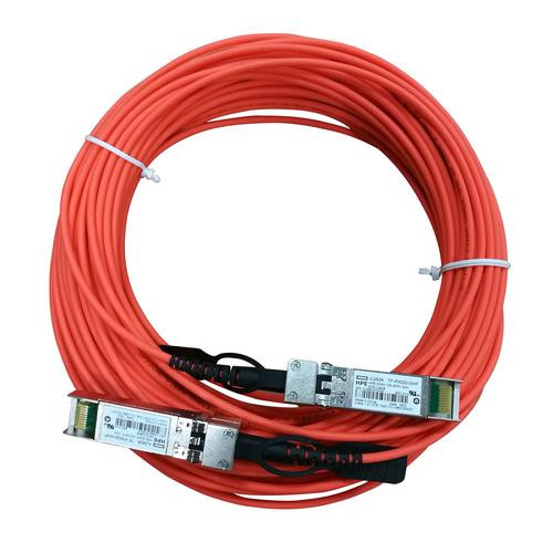HPE Networking X2A0 10G SFP+ to SFP+ 20m Active Optical Cable - JL292A