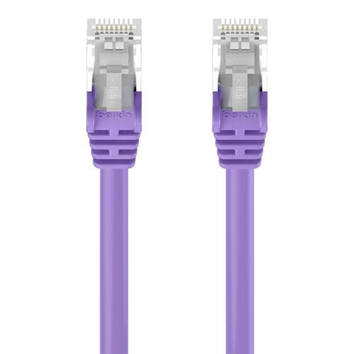 Belkin  câble de réseau Violet 3,65 m Cat6 U/UTP (UTP) - A3L980-12-PUR-S