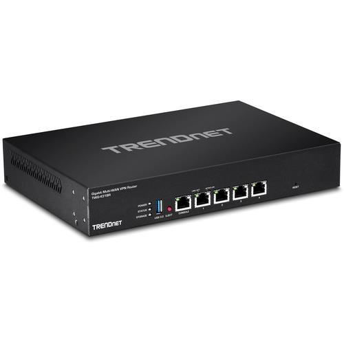 Trendnet  Routeur connecté Noir - TWG-431BR