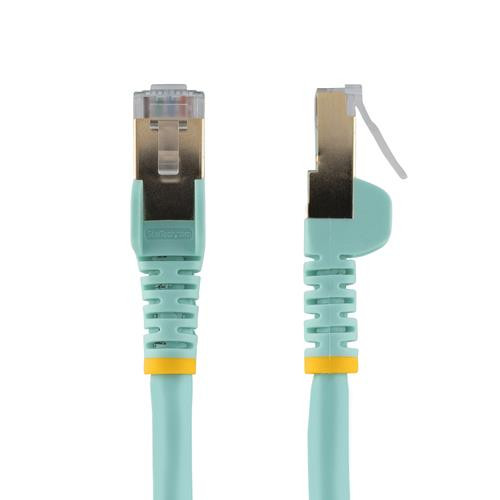 StarTech.com  câble de réseau Turquoise 3,7 m Cat6a - C6ASPAT12AQ