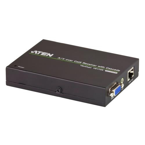 ATEN  extension audio/video Récepteur AV Noir - VE172R
