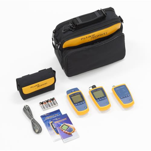 Fluke  testeur de câble réseau Bleu, Jaune - MS2-FTK