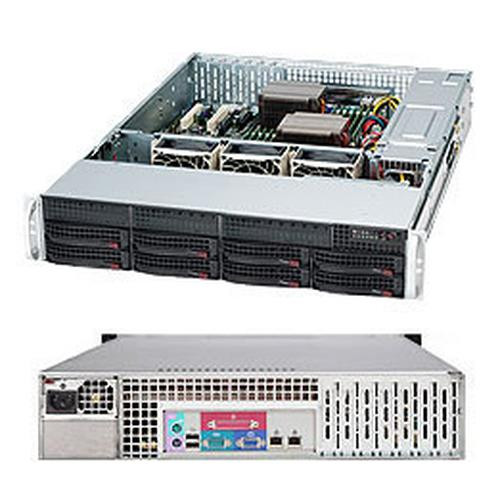Supermicro SC825TQ-600LPB Support Noir 600 W - CSE-825TQ-600LPB Supermicro SC825TQ-600LPB Support Noir 600 W - CSE-825TQ-600LPB