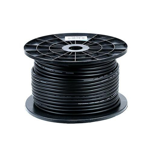 Monoprice 8 mm, 76.2 m câble audio 76,2 m Noir - 5979