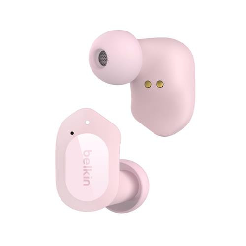 Belkin SOUNDFORM Play Casque True Wireless Stereo (TWS) Ecouteurs Bluetooth Rose - AUC005BTPK