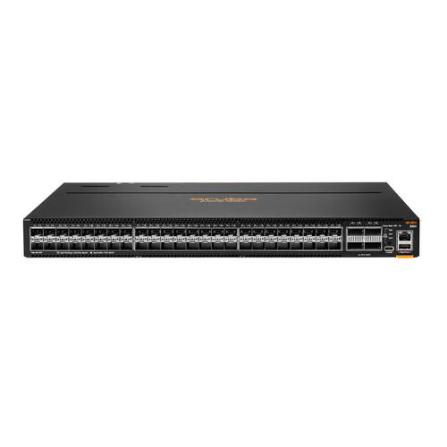 HPE Aruba Networking CX 8100 48x10G SFP+ 4x40/100G QSFP28 BF Airflow 3Fan 2AC PSU Géré L3 1U - R9W91A#ABA