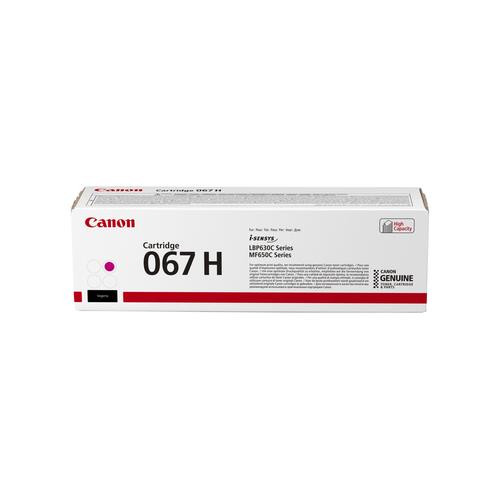 Canon 067H Cartouche de toner 1 pièce(s) Original Magenta - 5104C001