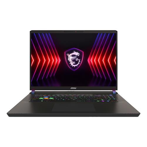 MSI Vector 17 HX A13VHG-679CA Intel® Core™ i9 i9-13980HX Ordinateur portable 43,2 cm (17") Full HD+ 32 Go DDR5-SDRAM 1 To SSD NVIDIA GeForce RTX 4080 Wi-Fi 6E (802.11ax) Windows 11 Home Noir - VECTOR 17 HX A13VHG-679CA