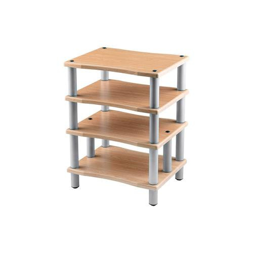 Monoprice 4 Tier Audio Stand XL Couleur érable - 39166