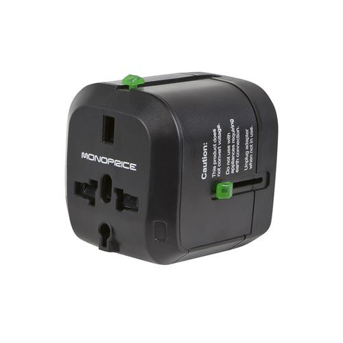 Monoprice  chargeur d'appareils mobiles Universel Noir Secteur Intérieure - 9876 Monoprice  chargeur d'appareils mobiles Universel Noir Secteur Intérieure - 9876