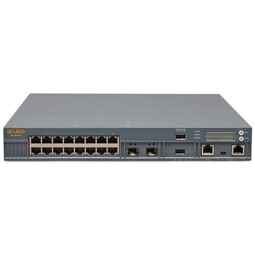 HPE Aruba Networking Aruba 7010 (RW) FIPS/TAA dispositif de gestion de réseau 4000 Mbit/s Ethernet/LAN Connexion Ethernet, supportant l'alimentation via ce port (PoE) - JW702A