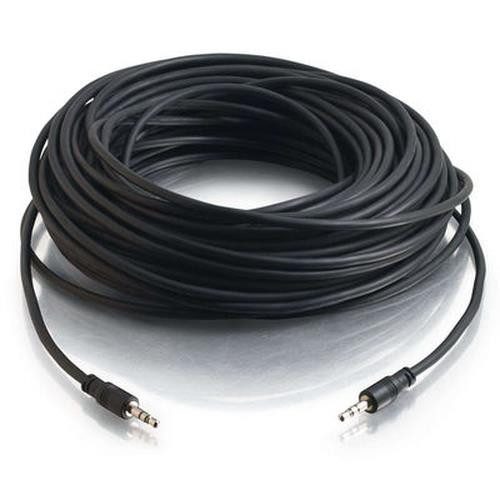 C2G  câble audio 22,86 m 3,5mm Noir - 40110
