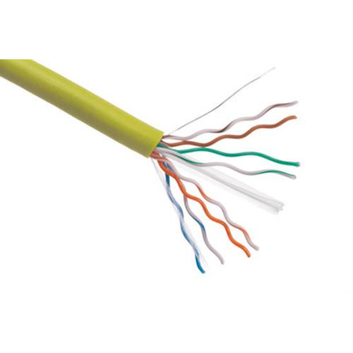 Axiom Cat5e, 1000ft câble de réseau Jaune 304,8 m U/UTP (UTP) - C5EBCSY1000P-AX