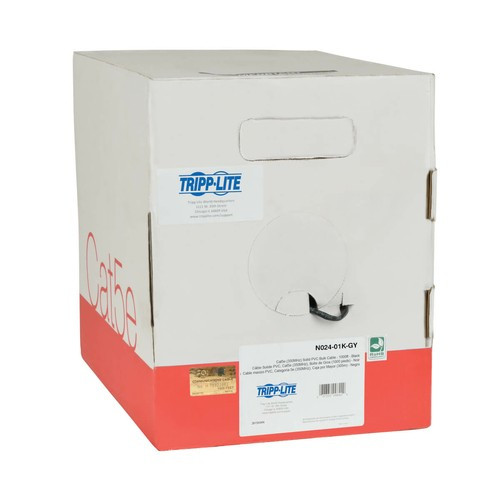 Tripp Lite  câble de réseau Gris 304,8 m Cat5e U/UTP (UTP) - N024-01K-GY