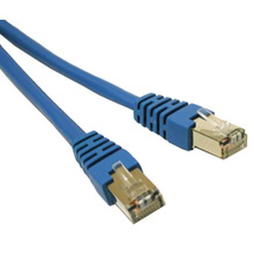 C2G Shielded Cat5E Molded Patch Cable Blue 14ft câble de réseau Bleu 4,27 m - 27261