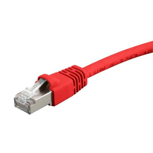 Monoprice  câble de réseau Rouge 0,15 m Cat6a S/UTP (STP) - 24314