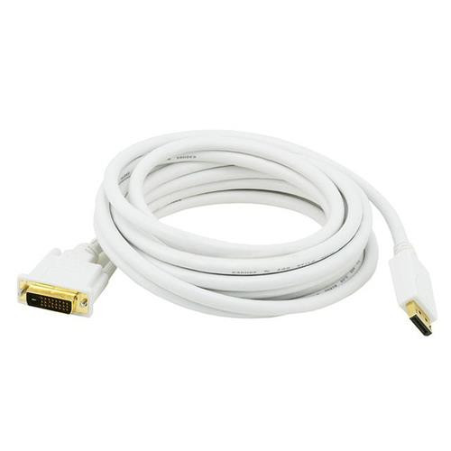 Monoprice Displayport/DVI, 4.572 m 4,572 m Blanc - 6017