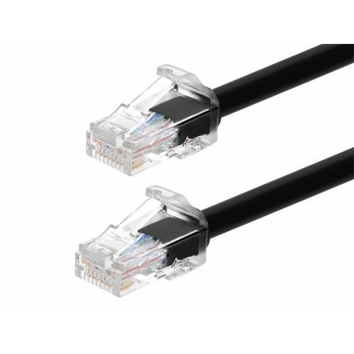 Monoprice  câble de réseau Noir 7,62 m Cat6a U/UTP (UTP) - 44655