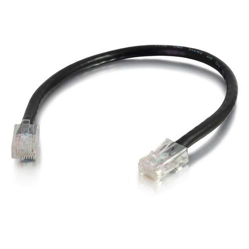 C2G 6" Cat6 câble de réseau Noir 0,15 m U/UTP (UTP) - 00963