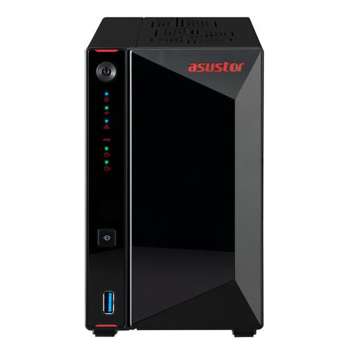 Asustor  serveur de stockage NAS Intel® Celeron® N5105 4 Go DDR4 0 To ADM Noir - AS5402T