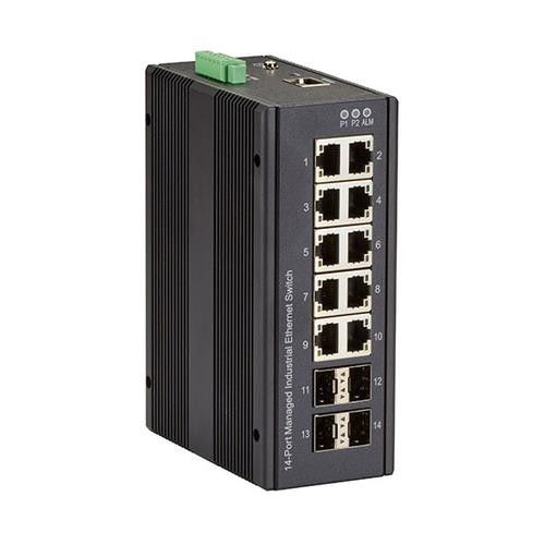 Black Box  commutateur réseau Géré Gigabit Ethernet (10/100/1000) Noir - LIG1014A
