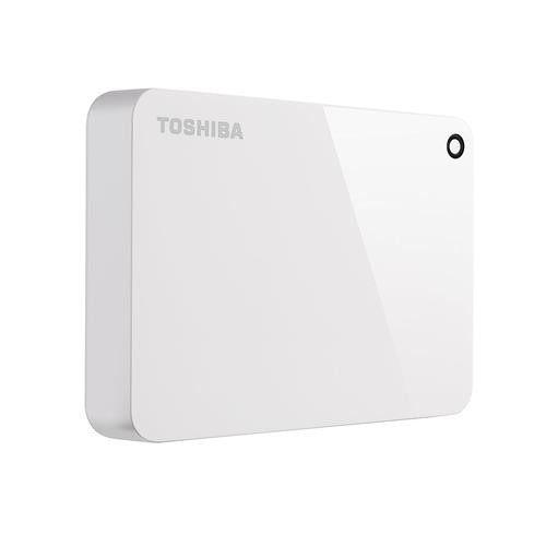 Toshiba Canvio Advance disque dur externe 4 To Micro-USB B 3.2 Gen 1 (3.1 Gen 1) Blanc - HDTC940XW3CA