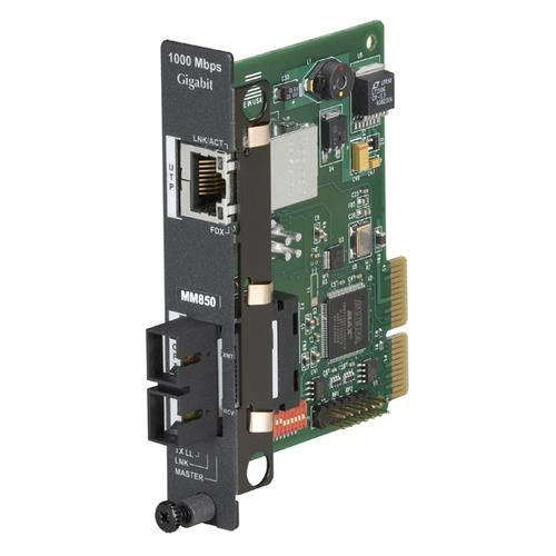 Black Box  convertisseur de support réseau Interne 1000 Mbit/s 850 nm Multimode Noir - LGC5108C-R4