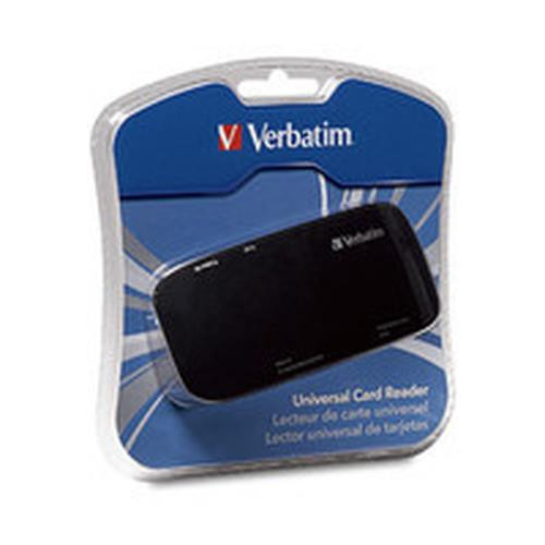 Verbatim USB 2.0 Universal Card Reader lecteur de carte mémoire Noir - 97705
