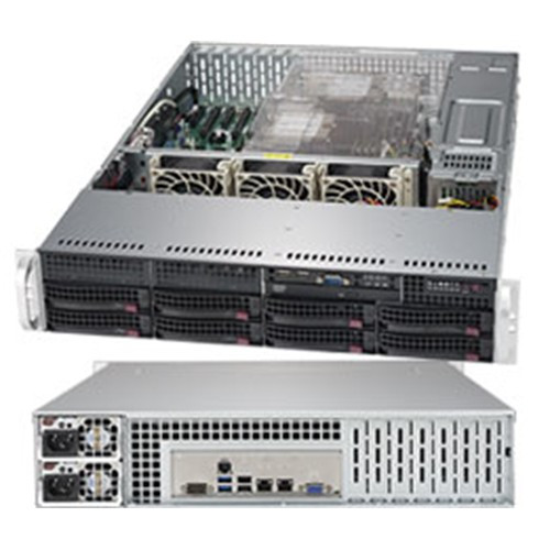 Supermicro SuperServer 6029P-TR Intel® C621 LGA 3647 (Socket P) Rack (2 U) Noir - SYS-6029P-TR