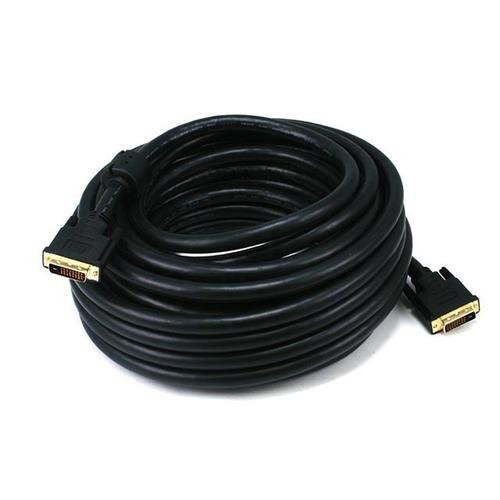 Monoprice  câble DVI 15,2 m DVI-D Noir - 102185