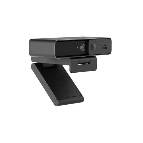 Cisco  webcam 13 MP 3840 x 2160 pixels USB-C Noir - CD-DSKCAM-C-WW