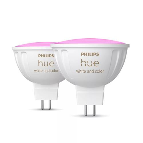 Philips Hue White and Color ambiance  éclairage intelligent Ampoule intelligente Bluetooth 6,5 W - 046677581077