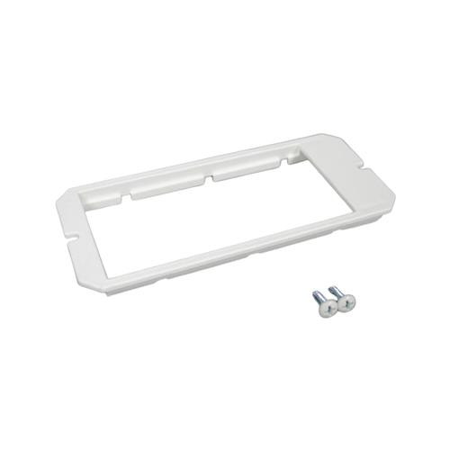 WIREMOLD  Plaque de commutation et obturateur Blanc - 6SER