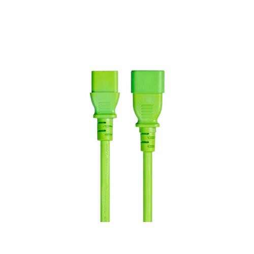 Monoprice  câble électrique Vert 1,2 m Coupleur C14 Coupleur C13 - 33616