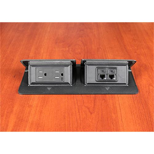 Middle Atlantic Products  prise de courant - DQFP15BK-2A