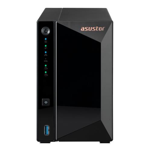 Asustor DRIVESTOR 2 Pro Gen2 AS3302T v2 NAS Realtek RTD1619B 2 Go DDR4 ADM Noir - AS3302T V2