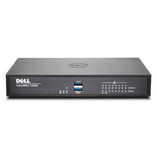 SonicWall TZ500 + NFR pare-feux (matériel) 1,4 Gbit/s - 01-SSC-0442