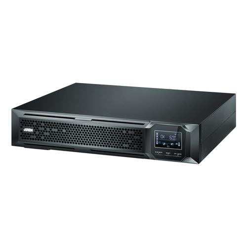 ATEN  alimentation d'énergie non interruptible Double-conversion (en ligne) 1 kVA 1000 W 8 sortie(s) CA - OL1000LV