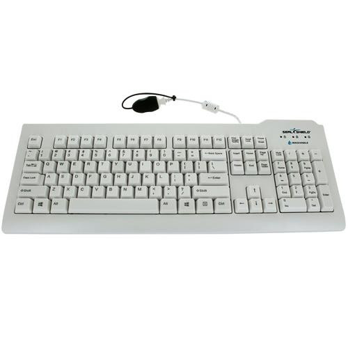 Seal Shield  clavier Universel USB QWERTZ Tchèque Blanc - SSWKSV208CZZ